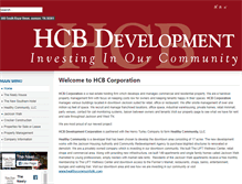 Tablet Screenshot of hcbcorporation.com